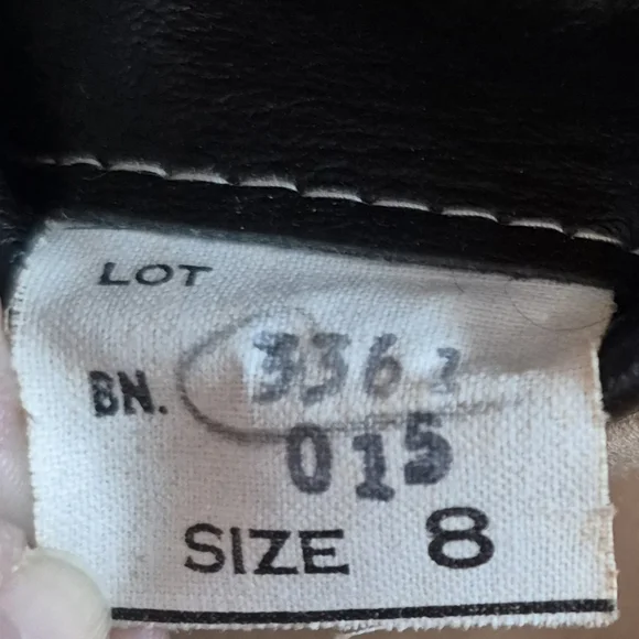 VTG Buckskin Blazer Jacket Genuine Suede Leather Womens Sz 8 Black Trim - Picture 3 of 10